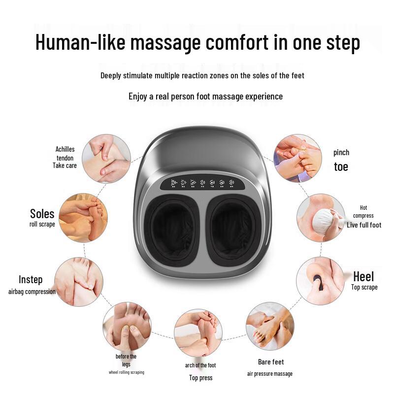 Jiaxu Automatic Kneading Foot Massager with Heat