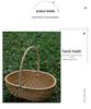 Rattan-Style Watermelon Basket for Shopping, Vegetables, Fruits, and Picnics