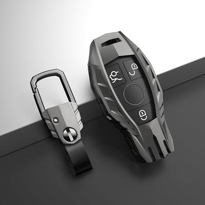 Car Key Case Cover Key Bag for Mercedes Benz A B C S Class AMG GLA CLA GLC W221 W204 W205 W176 Accessories Holder Shell Keychain