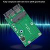 Mini MSATA Card to 1.8in Micro SATA Interface Adapter Converter Card Disc