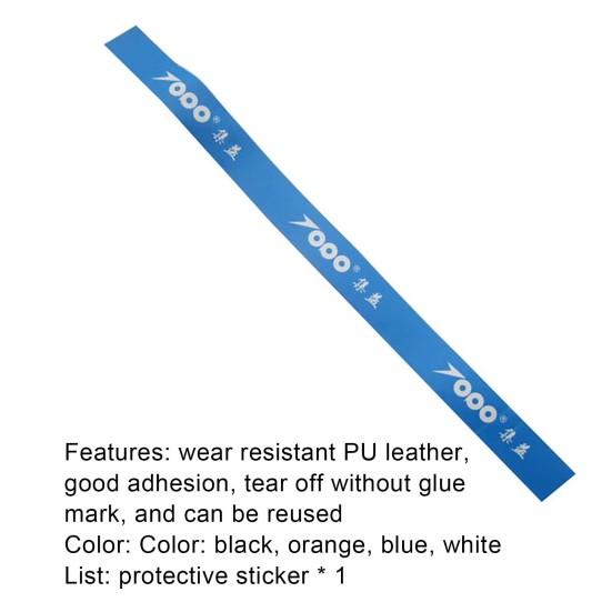 Protector Cap Rachetă Colorat Rezistent la Uzură Ușor de Îndepărtat Protector Cap Rachetă Badminton