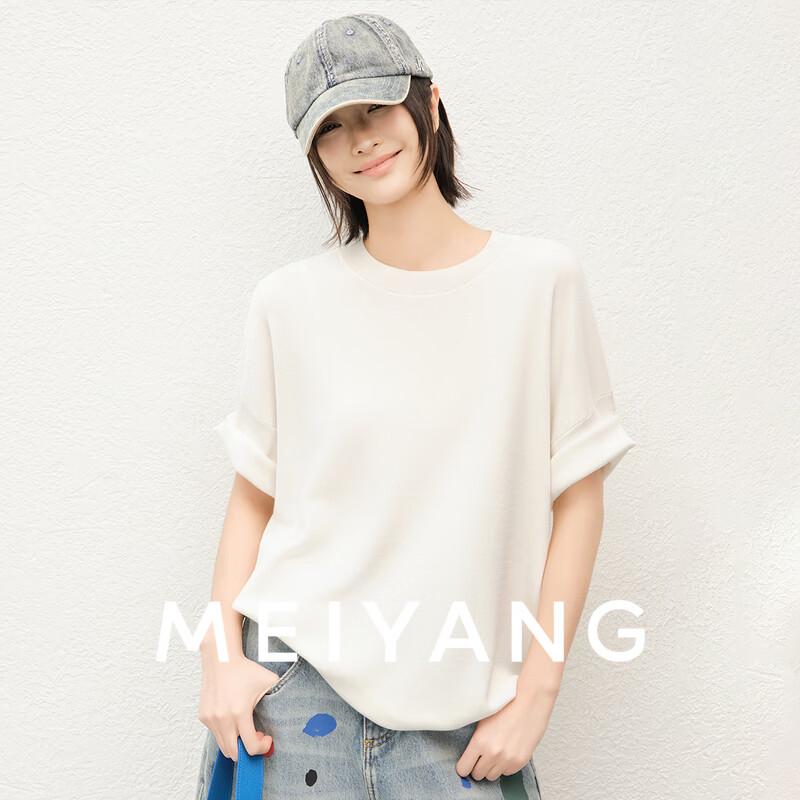 

Meiyang Silk Lyocell Cotton Knit T-Shirt S