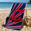 Cleveland Chief Symbol Beach Towel, Microfiber Beach Towel, Perfect For Pool, Beach, Travel, Home Decor Beach Party Fan Gifts