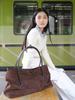 Denu Vento Bag [Suede Brown]