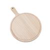 Pizza Board Premium with Handle Wood Cheese Bread Cutting Board for Bread