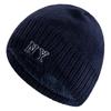 New Style Unisex Autumn/Winter Hats Plush Fur Lined Men Women Warm Beanie Cap Casual NY Printing Winter Ski Knitted Hats
