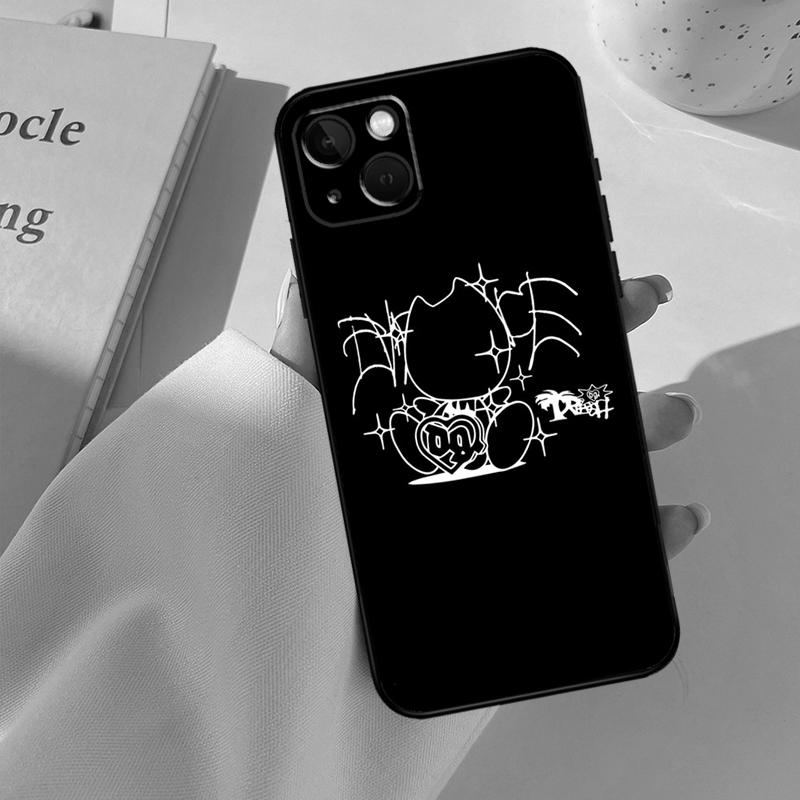 Bladee 333 Phone Case For iPhone 13 12 11 14 15 16 Pro Max Case For iPhone XR X XS Max Plus Coque Capa