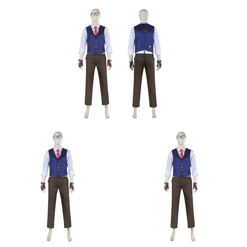Disfraz Cosplay de Chamber de Valorant Conjunto de Chaqueta de Halloween Para Fans del Juego