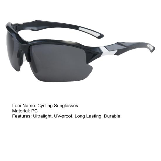 Sportovní polarizační sluneční brýle s podložkou na nos Lehká přenosná ochrana proti slunci Anti-UV cyklistické brýle Rybářské brýle