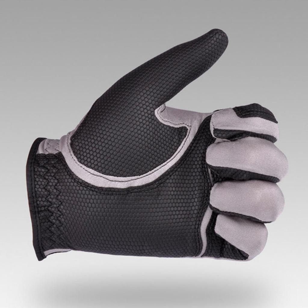 Golf Left Hand Glove Polyester High Elasticity Breathable Washable Single Golf Glove for Men Women