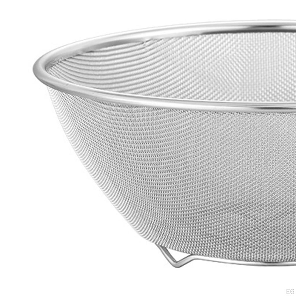 2-teiliges Sieb aus Edelstahl 304 mit Rührschüssel