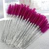 50pcs Eyelashes Brush Handle Makeup Brush Mascara Wands Eyelash Extension Tool Supplies Applicator Spoolers