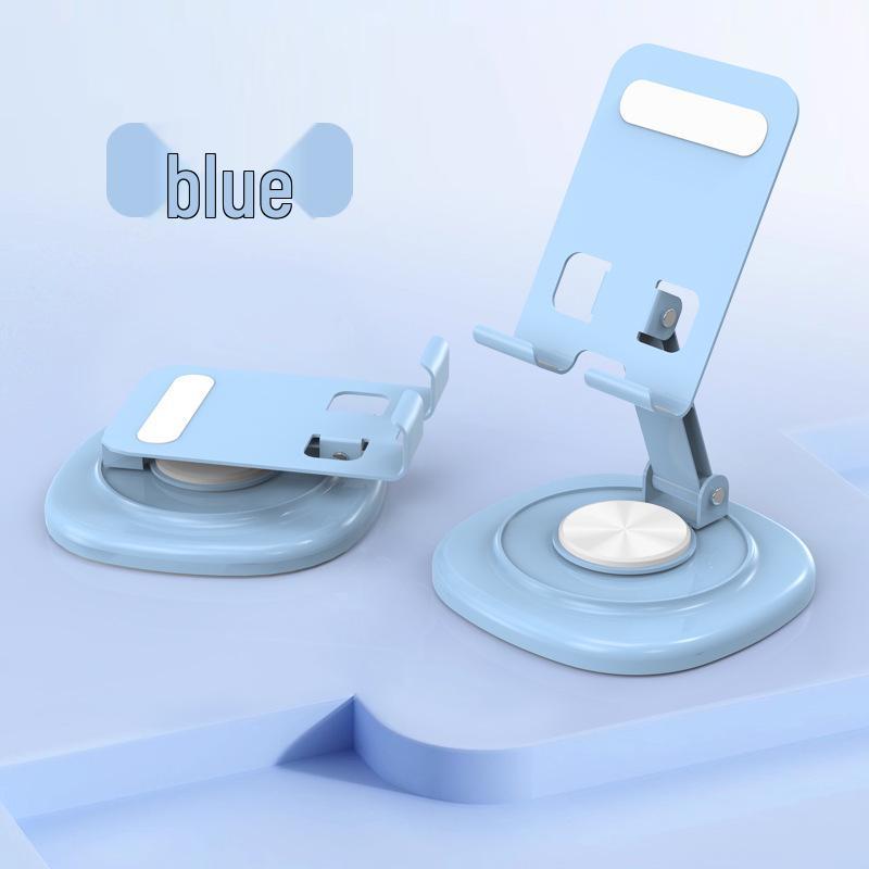 

Macron Series Rotatable Phone Holder: Desktop, Live Broadcast, Foldable Stand for Douyin and Drama Viewing небесно-голубой