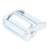 Zinc Alloy Buckle for Heavy Duty Tiedown Cargoes Strap Fixed Tensioner Ratchet Buckle(White Zinc 50mm)