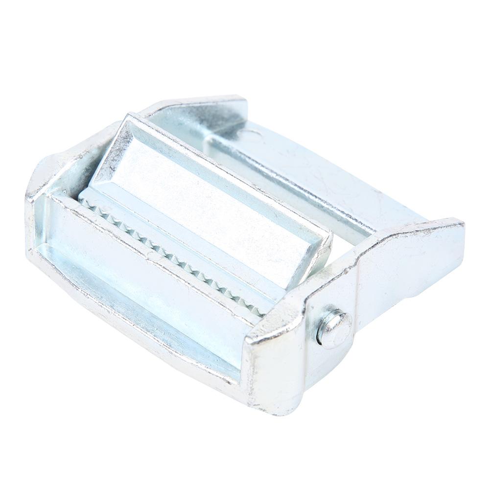 Zinc Alloy Buckle for Heavy Duty Tiedown Cargoes Strap Fixed Tensioner Ratchet Buckle(White Zinc 50mm)