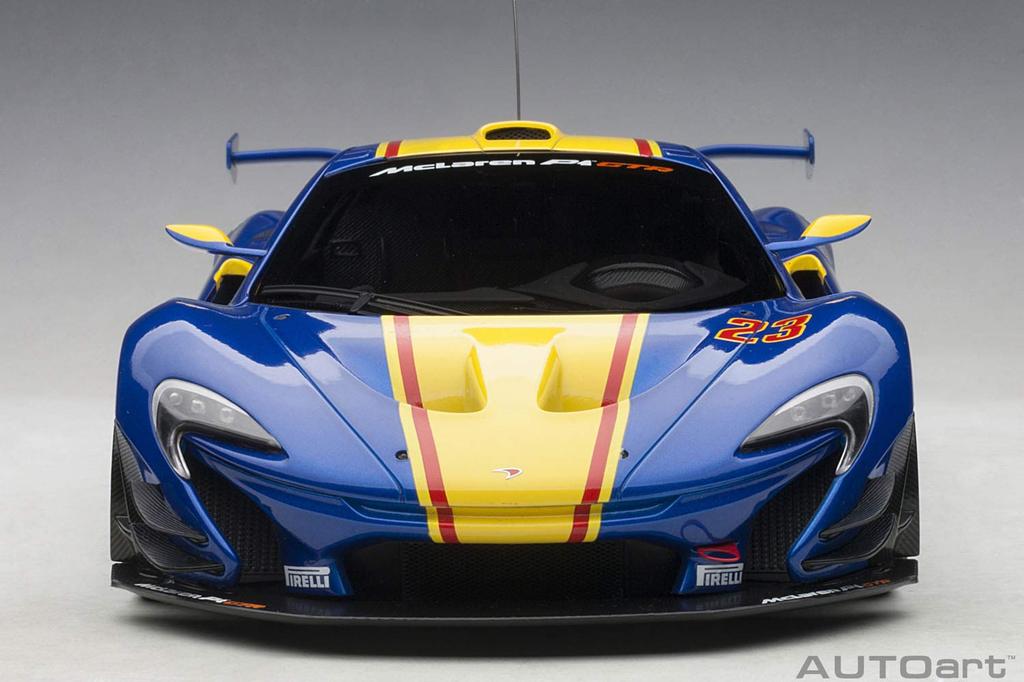 AUTOart McLaren P1 GTR 1/18 Blue/Yellow