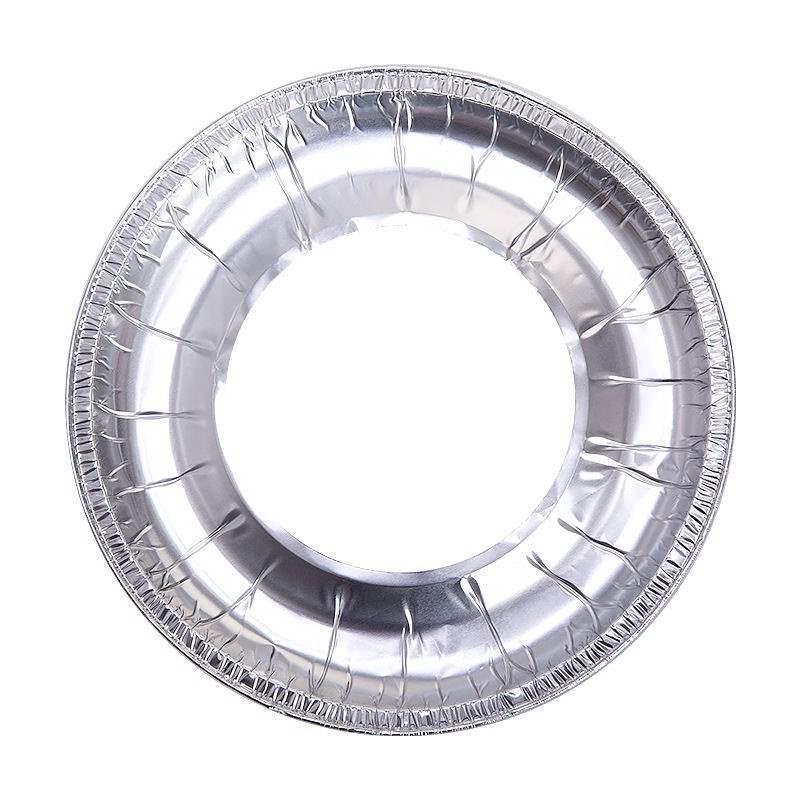 Ölbeständige Aluminiumfolien-Herdabdeckung - Runde Schutz-Gasherd-Alufolienabdeckung