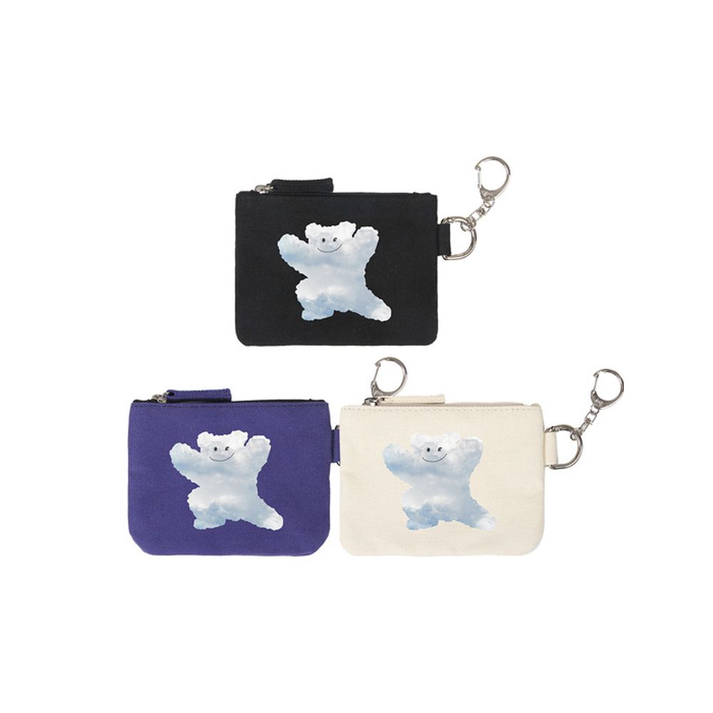 GRAVER [UNISEX] Bear Keyring Card Wallet Keyring