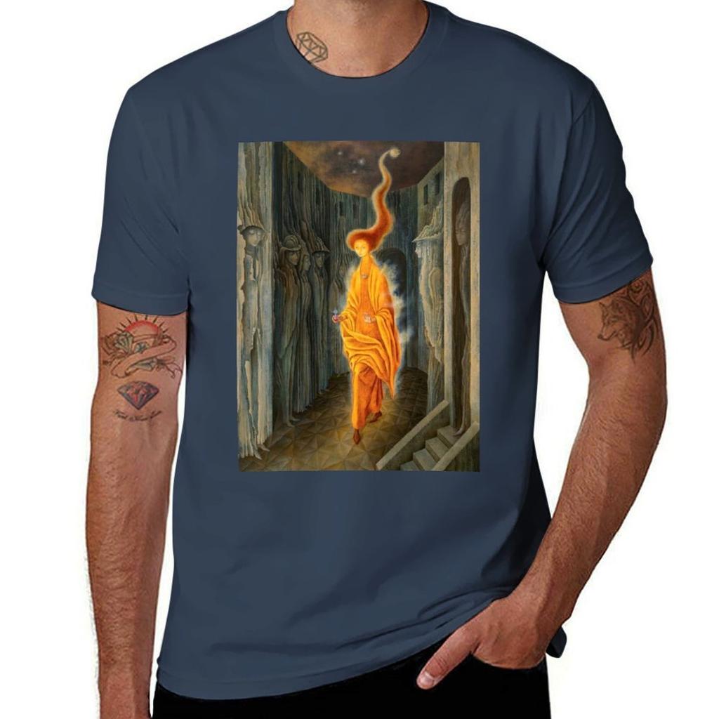 Remedios Varo The Call Tshirt Plus Size Summer Short Sleeve Tshirt