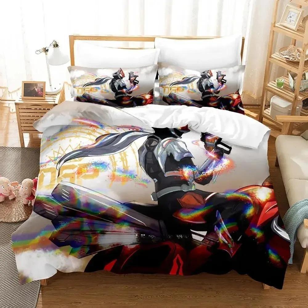 Kamen Rider Geats Bedding Set Single Twin Full Queen King Size Bed Set Adult Kid Bedroom Duvet Cover Sets 3D Anime Bed Sheet Set