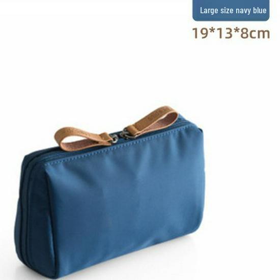 Mini Cosmetic Bag for Lipstick and Small Items - Travel Handheld Cosmetic Organizer