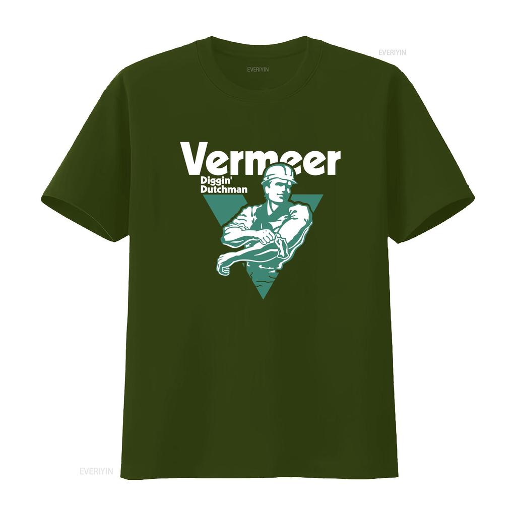 New T Shirt Vermeer The Diggin Dutchunisex Logo Unisexs American Vintage Washed Comfortable Unisex Graphic Stylish