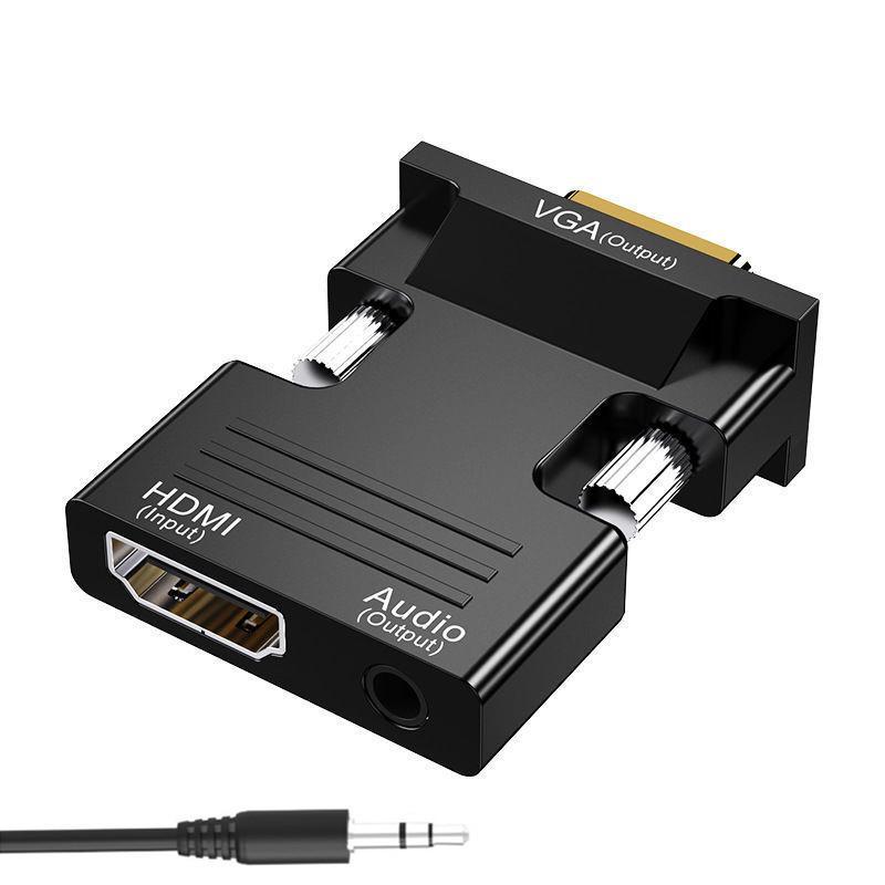Yushuo HDMI To VGA Converter Cable for Laptops, TVs, and Projectors