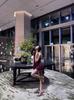 Pure desire neck sling vest women's summer black sleeveless tube top with socialite style hot girl sexy tights