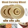 3Pcs Woodworking Grinding Disc Set For Electric Grinder Wood Cutting Engraving Polishing Tool Kit