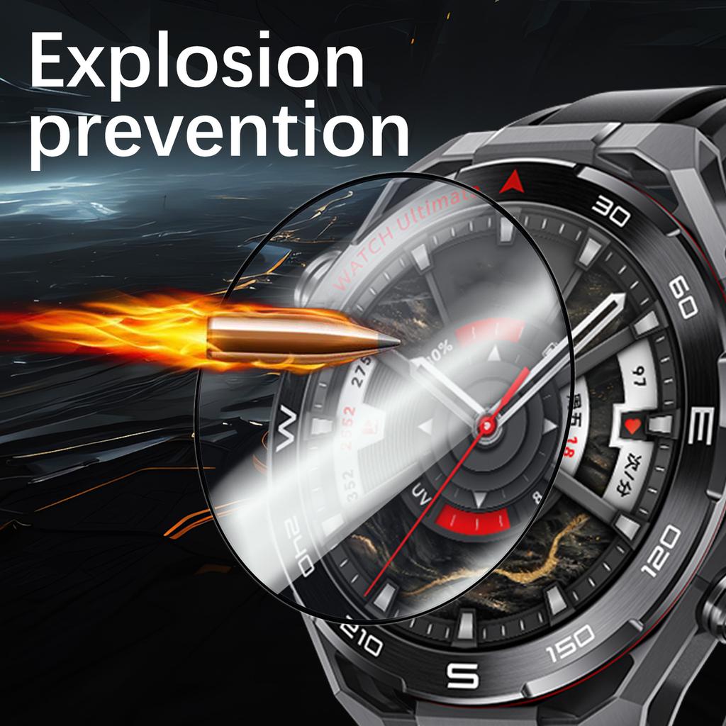 1-3 Stück Displayschutzfolien für Huawei Watch Ultimate 2/Ultimate HD Clear Kratzfest Schutzfolien Smartwatch Zubehör