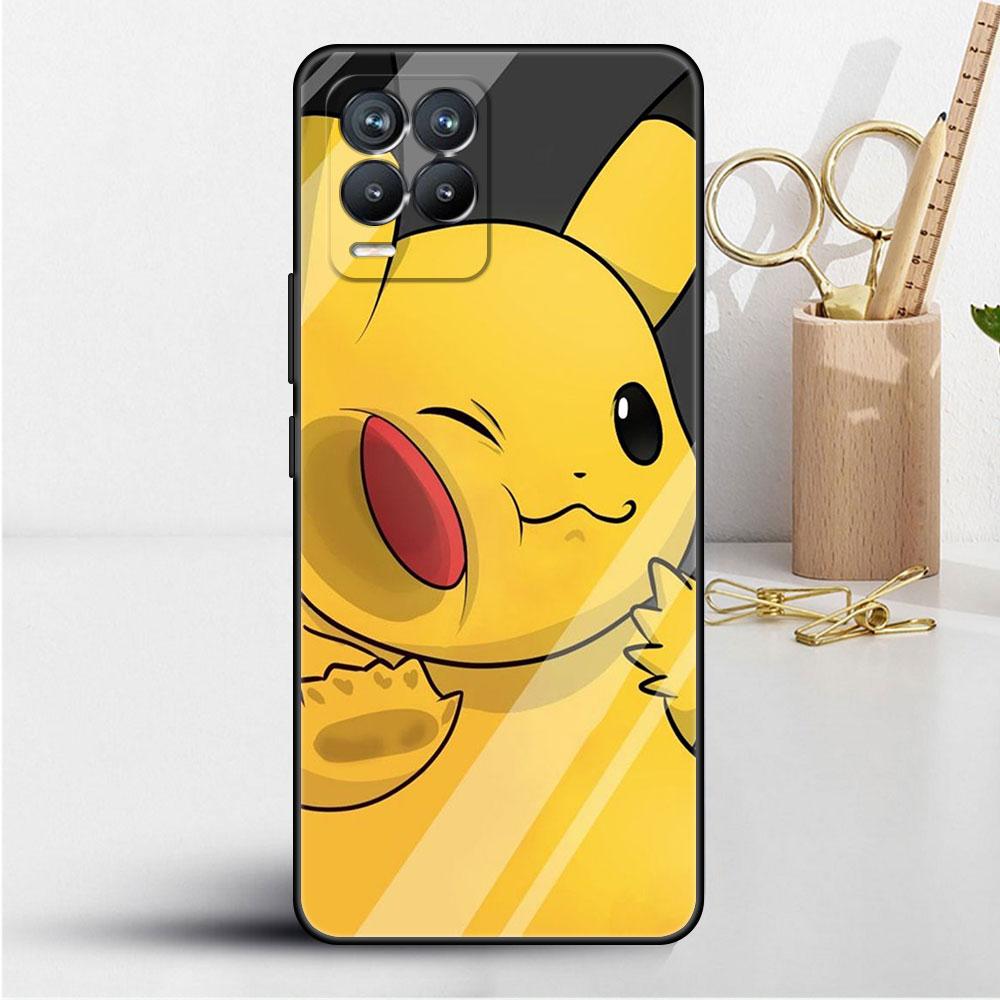 Cartoon Anime Pokemon Case For Realme 8 C21y GT Neo 2 3 8i C21 7 C11 6 C12 C35 C3 GT 9 Pro C12 Master Funda Phone Cover