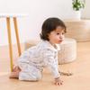 Baby nest Baby Clothes Girls Long Sleeve Coverall Romper Cotton Front Opening Long Sleeve Bodyall Easy to Change Soft Newborn Clothes Baby Underwear