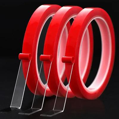 New Double Sided Tape Strong Fixation Transparent Tape Waterproof No Traces High Viscosity Self Adhesive Tapes Fixed Stickers