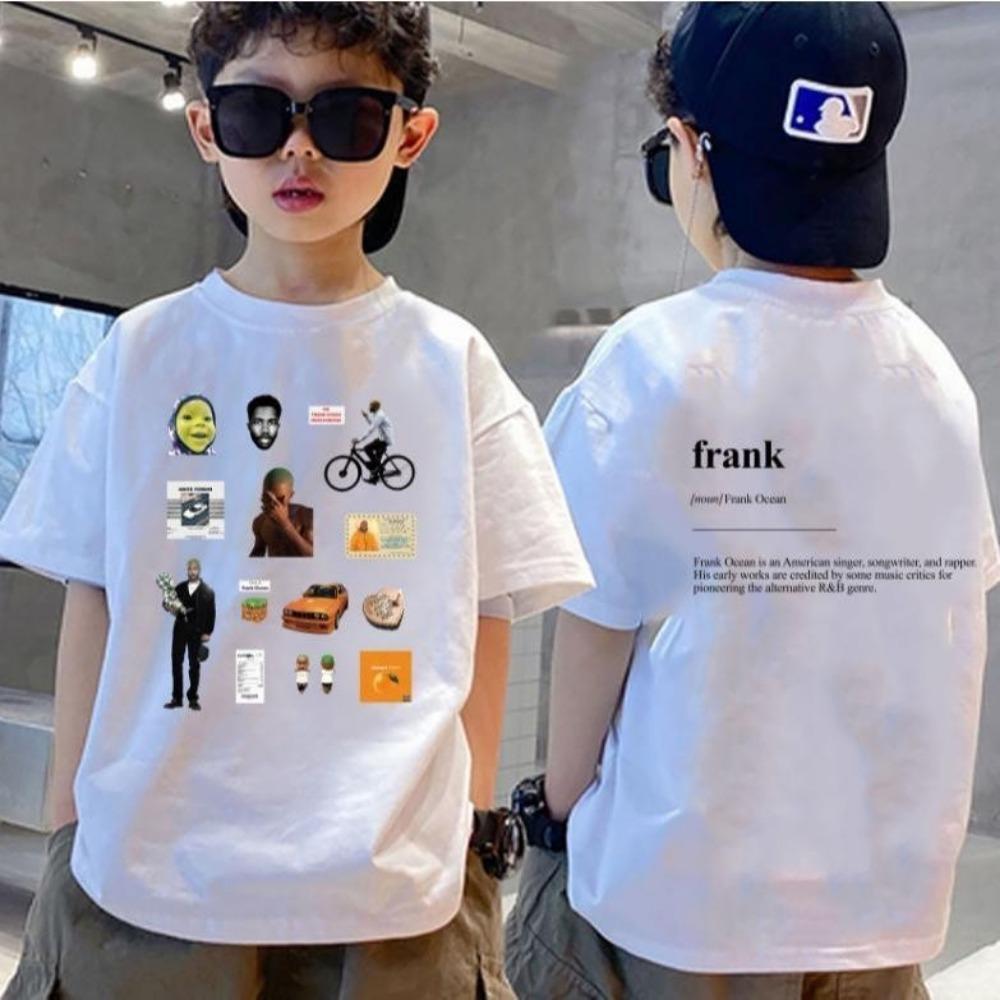 NELLY slogan short sleeved T-shirt, oversized white children's T-shirt