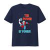 Captain Planet The Power Is Yours Cartoon Retro T Shirt Vintage Washed Top For Everyday Wear Streetwear Homme Graphic Unisex