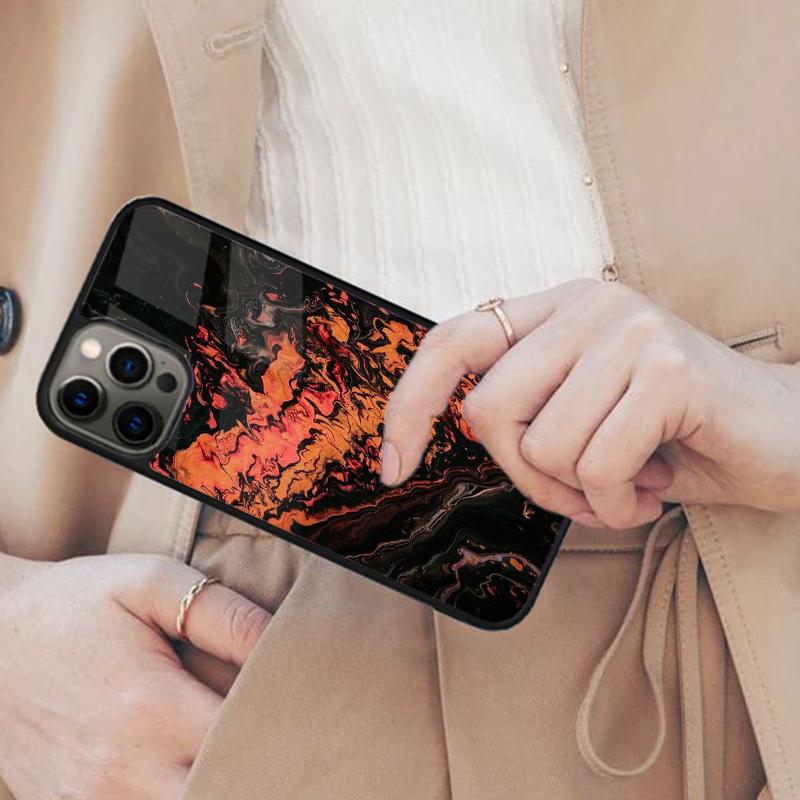 polished tortoise shell Marble Magnetic Phone Case For APPLE iPhone 17 Air 16 14 13 12 Pro Max 15 Plus Wireless MagSafe Cover