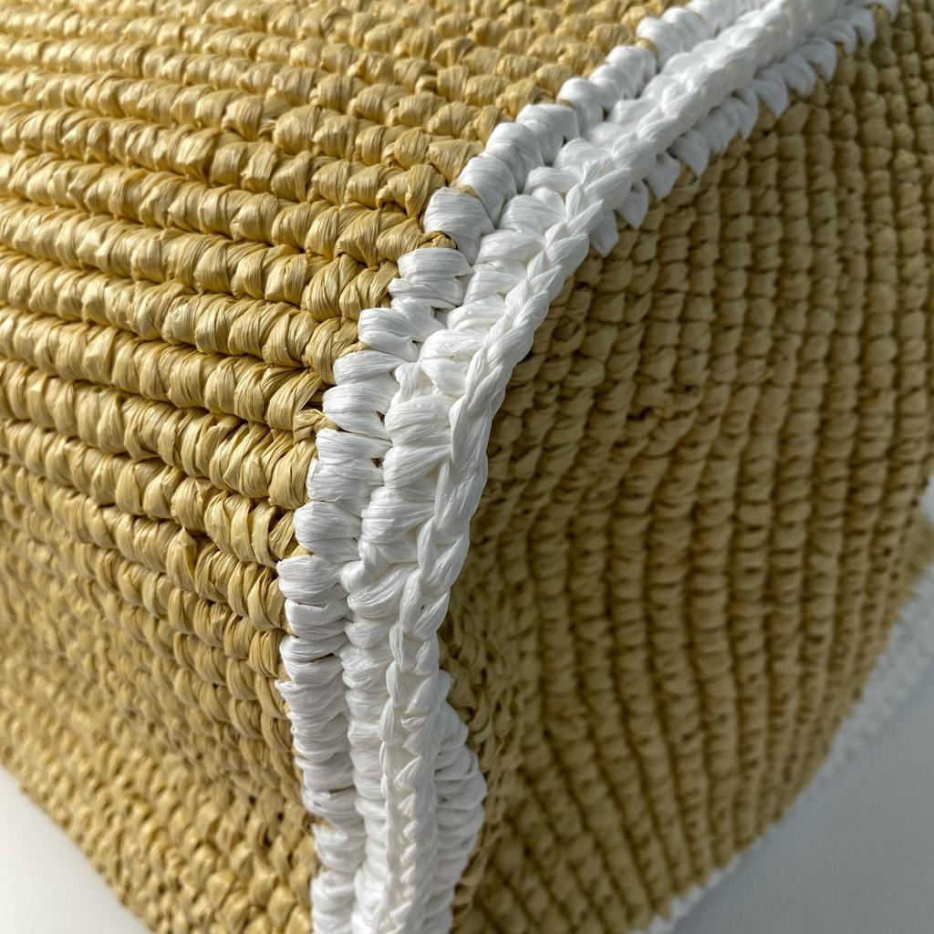 Used MARNIShoulder Bag beige/Brown Raffia Women