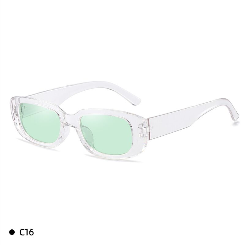 New Small Frame Rectangle Sunglasses Women'S Outdoor Hiking Sun Glasses Women Brand Designer Fashion Eyewear Uv400