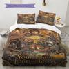 Name Custom Lord Rings Pattern Bedding Set Quilt Cover Pillowcase Home Decor Gift (1 * duvet cover + 2 * pillowcase, without core)