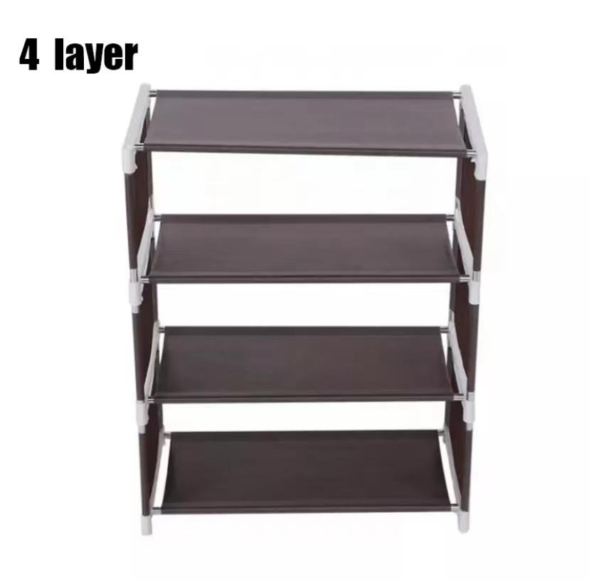 Multilayer Shoe Rack Vanzlife Home Organization and Storage for Shoes Shoe Cabinet Easy Assembly Space-saving Stand Self Home