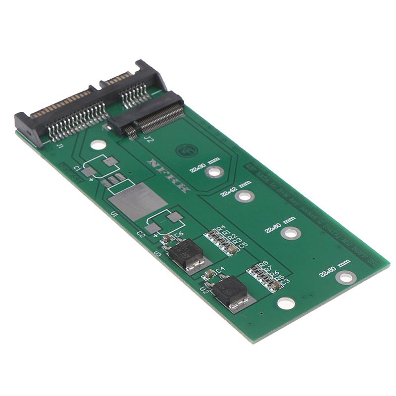 

Карта B Key M.2 Ngff ( M2 ) Адаптер SSD на 2,5-дюймовий SATA, конвертер SSD у SATA3