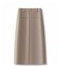 Summer 2025 Women's Mid-length A-line Hip Wrap Skirt - Versatile, Slimming, Casual Fashion