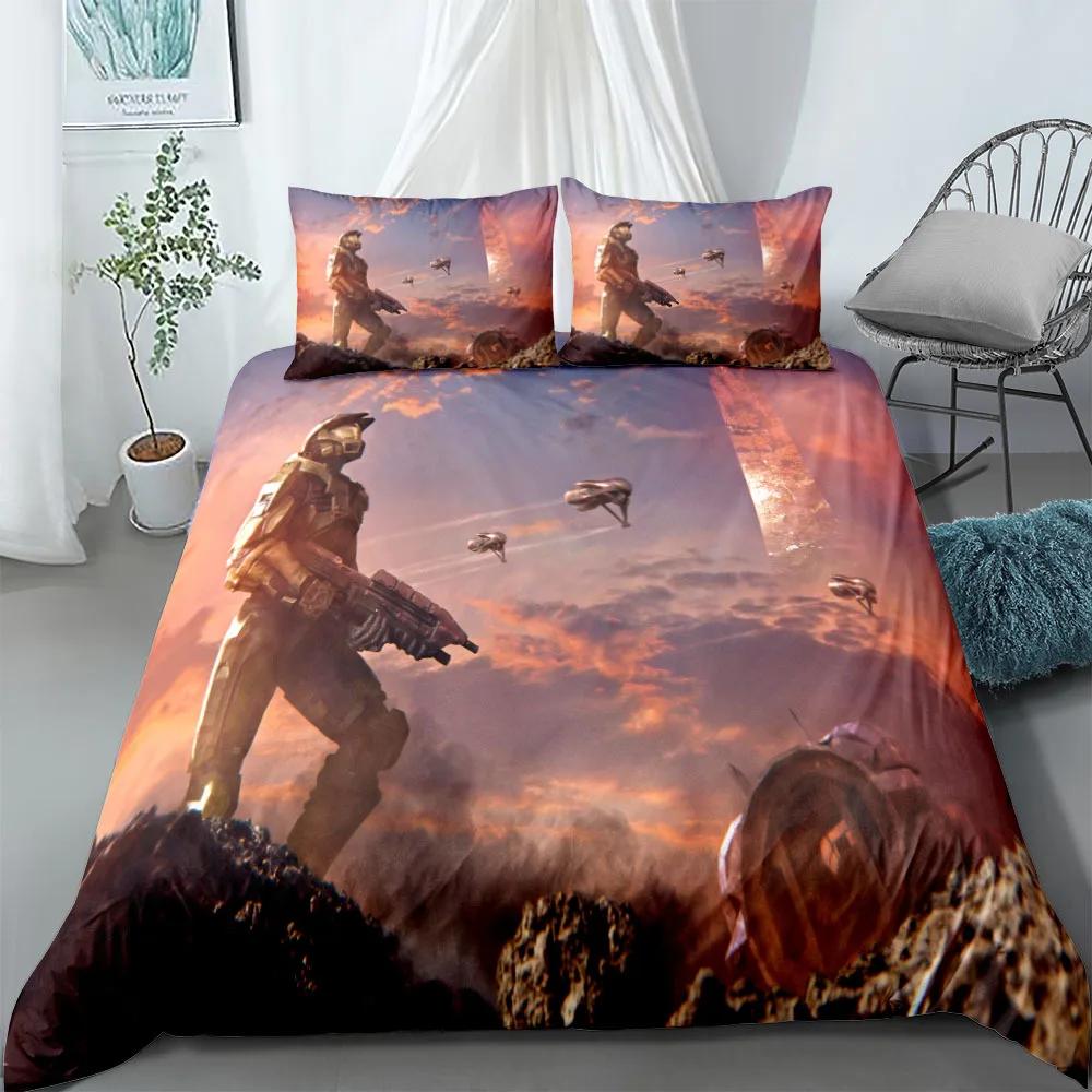 Samurai Japanische Kunst Bettwäscheset King Queen Doppel Full Twin Einzelgröße Bettbezug Kissenbezug Bettwäscheset Bettbezug Bettset