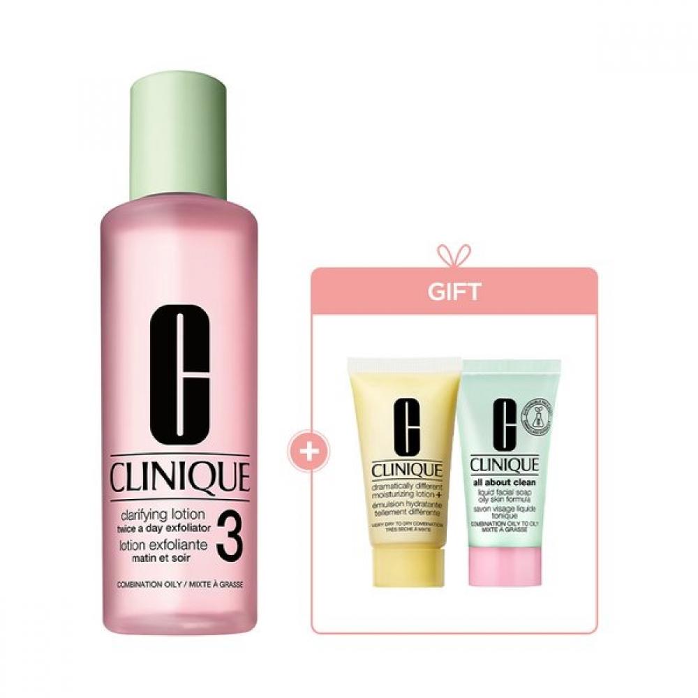 

Clinique Exfoliating Toner 3 400ml +3step Deluxe 2 Types Single option