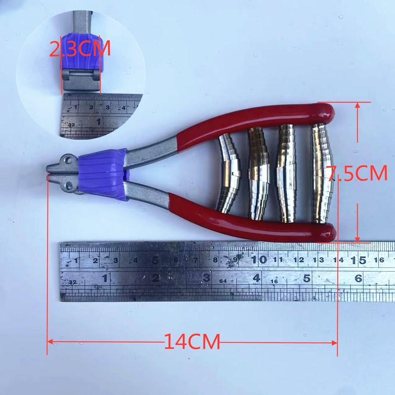 Badminton & Tennis Racket Stringing Machine Clamp Pliers with Four-Spring Pressure Pad Tool
