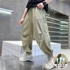 Boys' Pants Spring and Autumn Style Children's Cargo Pants 2025 New Autumn Casual Pants Boys' Autumn Long Pants Thin Style