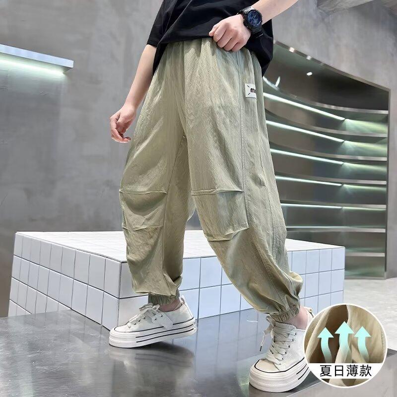 Boys' Pants Spring and Autumn Style Children's Cargo Pants 2025 New Autumn Casual Pants Boys' Autumn Long Pants Thin Style