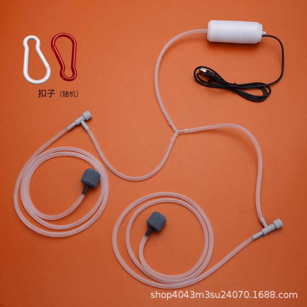 Haushalt Stille Sauerstoffpumpe Belüfter Kleine Tragbare Für Aquarium Fischzucht Aquarium