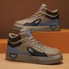 Herbst High-Top Herrenschuhe neu atmungsaktiv lässig Outdoor vielseitig Plateau Sportschuhe Herren