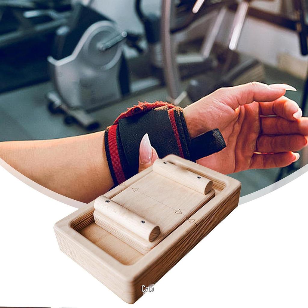 Wooden Finger & Wrist Strength Trainer for Arm Wrestling & Rock Climbing Competition